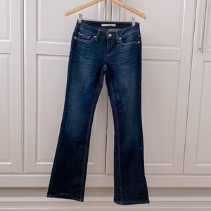 Joe’s honey bootcut low rise jeans